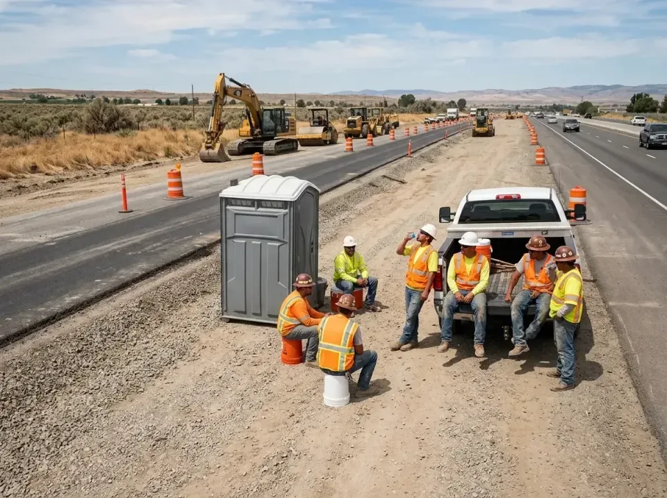 highway-road-construction-crew-007 — frequently asked questions, Porta Potty and Restroom Rentals in Edgewood, WA